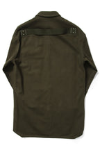 美品 RICK OWENS リックオウエンス / 22FW OVERSIZE OUTER SHIRT オーバーサイズ アウターシャツ / RU02B2728-CF / size 46 (15 GREEN)