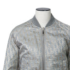 Dior ディオール / 21SS 美品 キムジョーンズ期 / オブリーク総柄 リバーシブル 中綿 ボンバージャケット / 183C432A5043 / size 44 (GRAY)