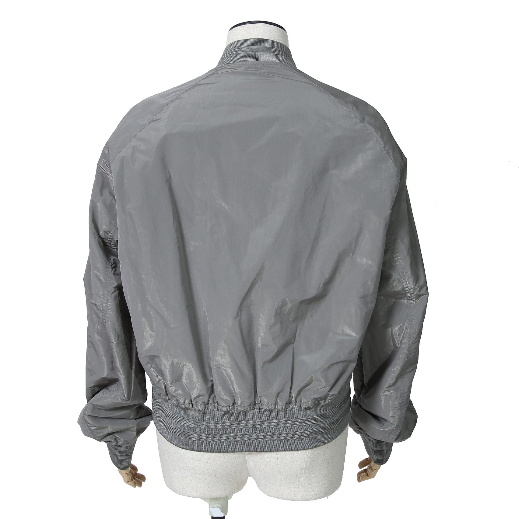 Dior ディオール / 21SS 美品 キムジョーンズ期 / オブリーク総柄 リバーシブル 中綿 ボンバージャケット / 183C432A5043 / size 44 (GRAY)