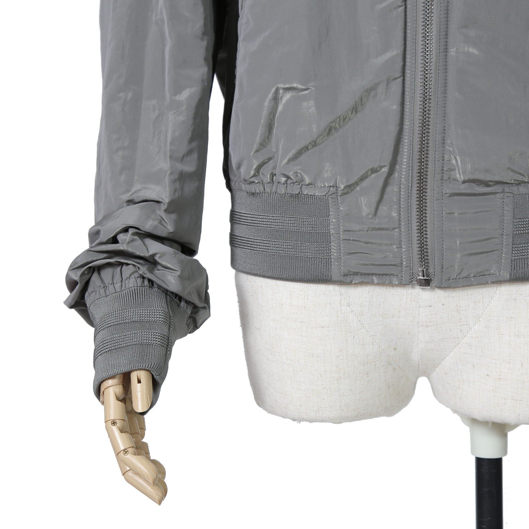 Dior ディオール / 21SS 美品 キムジョーンズ期 / オブリーク総柄 リバーシブル 中綿 ボンバージャケット / 183C432A5043 / size 44 (GRAY)