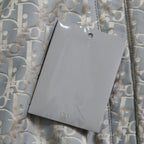 Dior ディオール / 21SS 美品 キムジョーンズ期 / オブリーク総柄 リバーシブル 中綿 ボンバージャケット / 183C432A5043 / size 44 (GRAY)