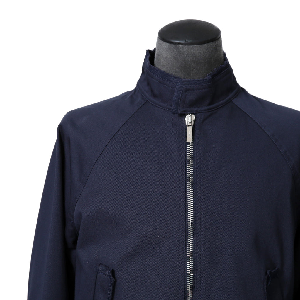 Dior ディオール / 19AW キムジョーンズ期 / オブリーク総柄裏地 トロッター ダメージ加工 ジャケット / 923C471A4120 / size 44 (NAVY)