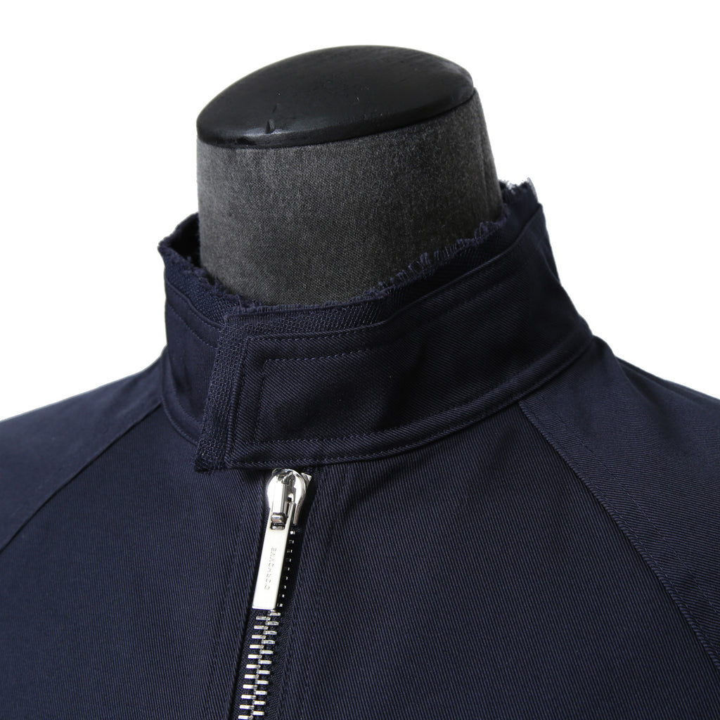 Dior ディオール / 19AW キムジョーンズ期 / オブリーク総柄裏地 トロッター ダメージ加工 ジャケット / 923C471A4120 / size 44 (NAVY)