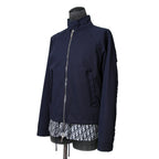 Dior ディオール / 19AW キムジョーンズ期 / オブリーク総柄裏地 トロッター ダメージ加工 ジャケット / 923C471A4120 / size 44 (NAVY)
