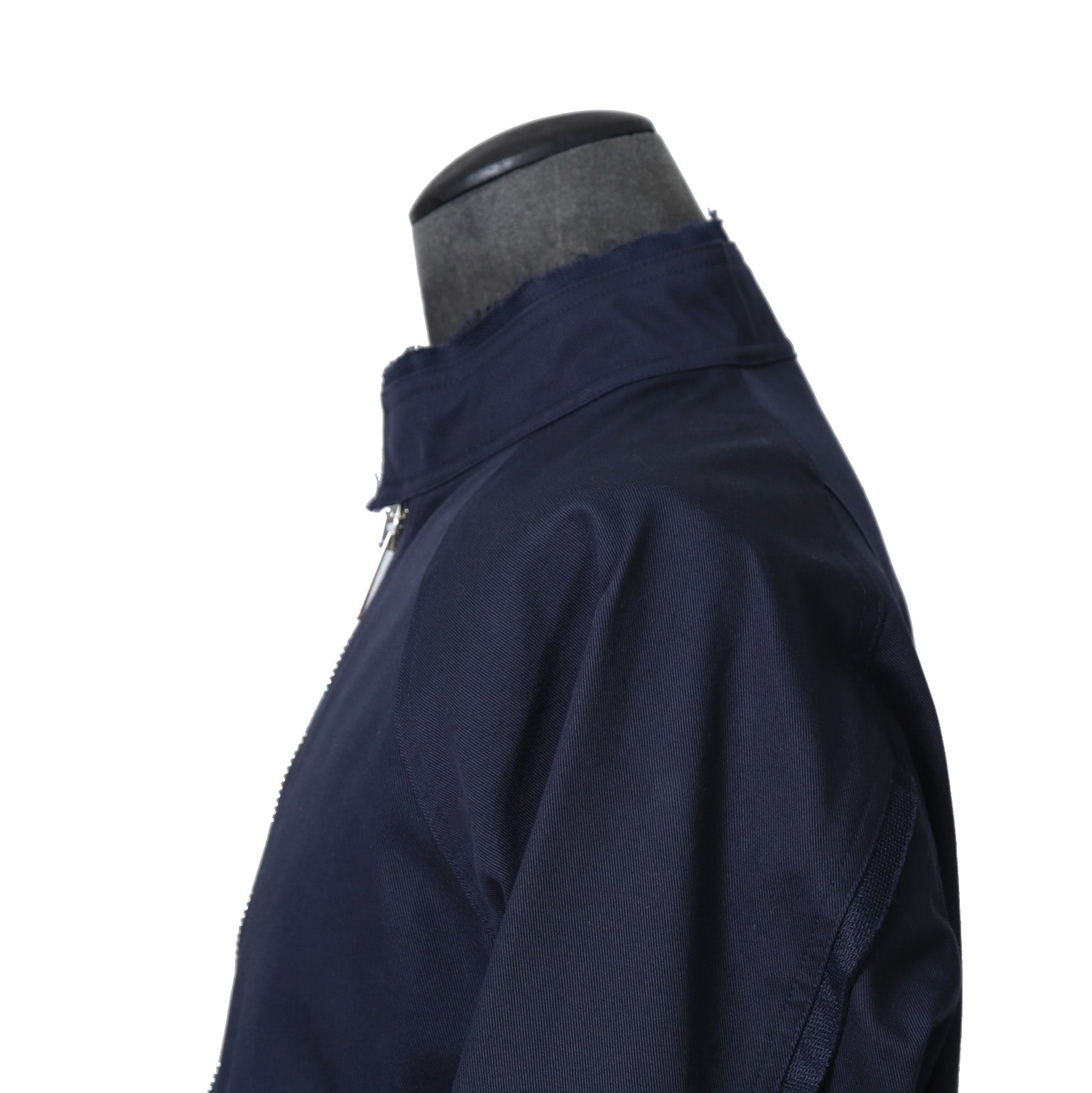 Dior ディオール / 19AW キムジョーンズ期 / オブリーク総柄裏地 トロッター ダメージ加工 ジャケット / 923C471A4120 / size 44 (NAVY)