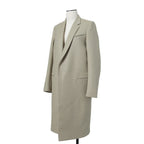 CELINE セリーヌ / フィービー期  / クロンビーコート / ウール  メルトン / 2 8H28 / 7165 / size 36 (セージベージュ)