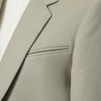 CELINE セリーヌ / フィービー期  / クロンビーコート / ウール  メルトン / 2 8H28 / 7165 / size 36 (セージベージュ)