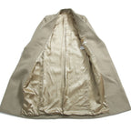 CELINE セリーヌ / フィービー期  / クロンビーコート / ウール  メルトン / 2 8H28 / 7165 / size 36 (セージベージュ)