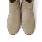 Dior Homme ディオール オム / 10SS エディ期 ヒールブーツ / サイドジップ / カーフ スウェード / size 40 (25cm) BEIGE シューズ