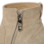 Dior Homme ディオール オム / 10SS エディ期 ヒールブーツ / サイドジップ / カーフ スウェード / size 40 (25cm) BEIGE シューズ