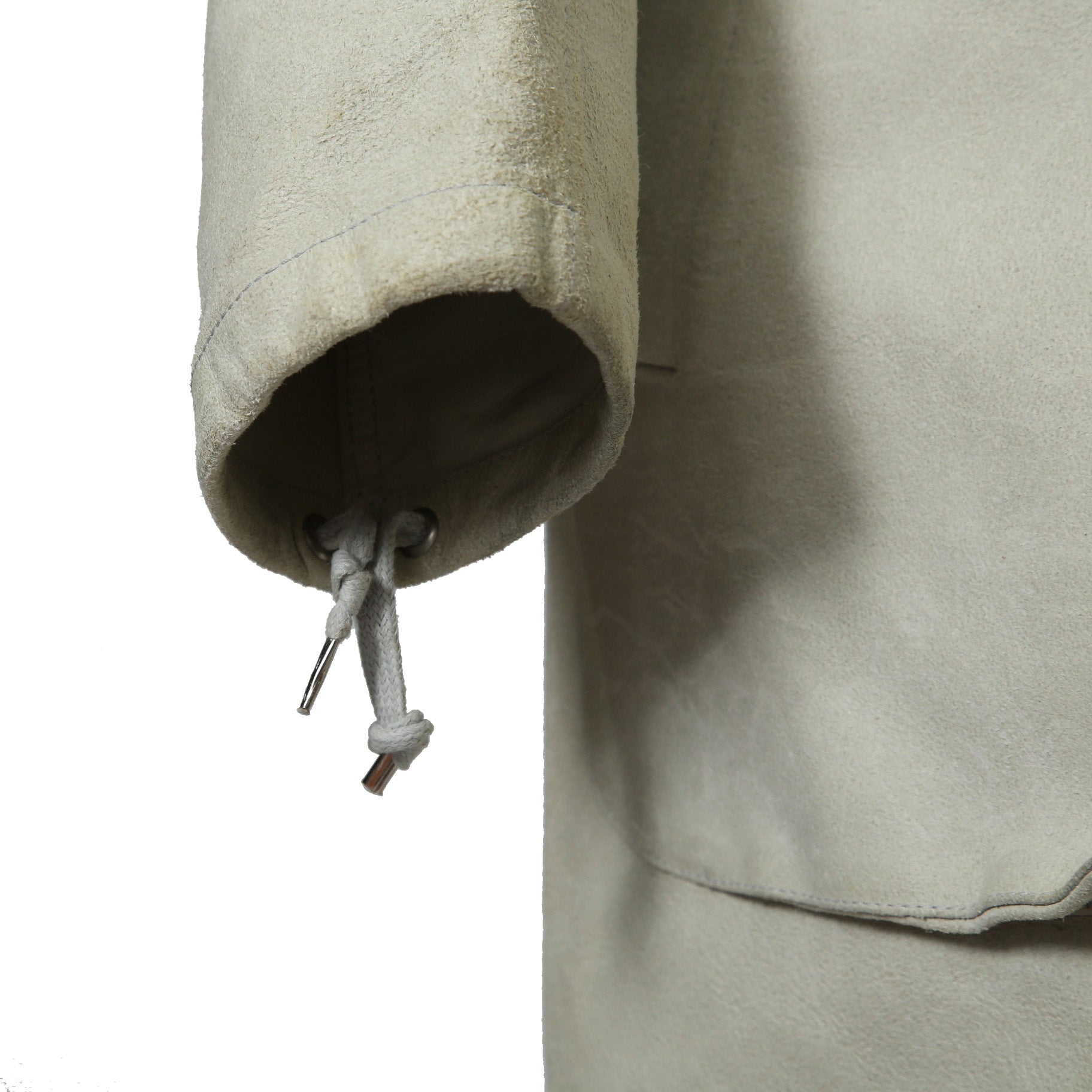 DEPTI ディープティ / 美品 2017-18 GUIDI HORSE / LEATHER HOODED COAT / size 46 (WHITE)