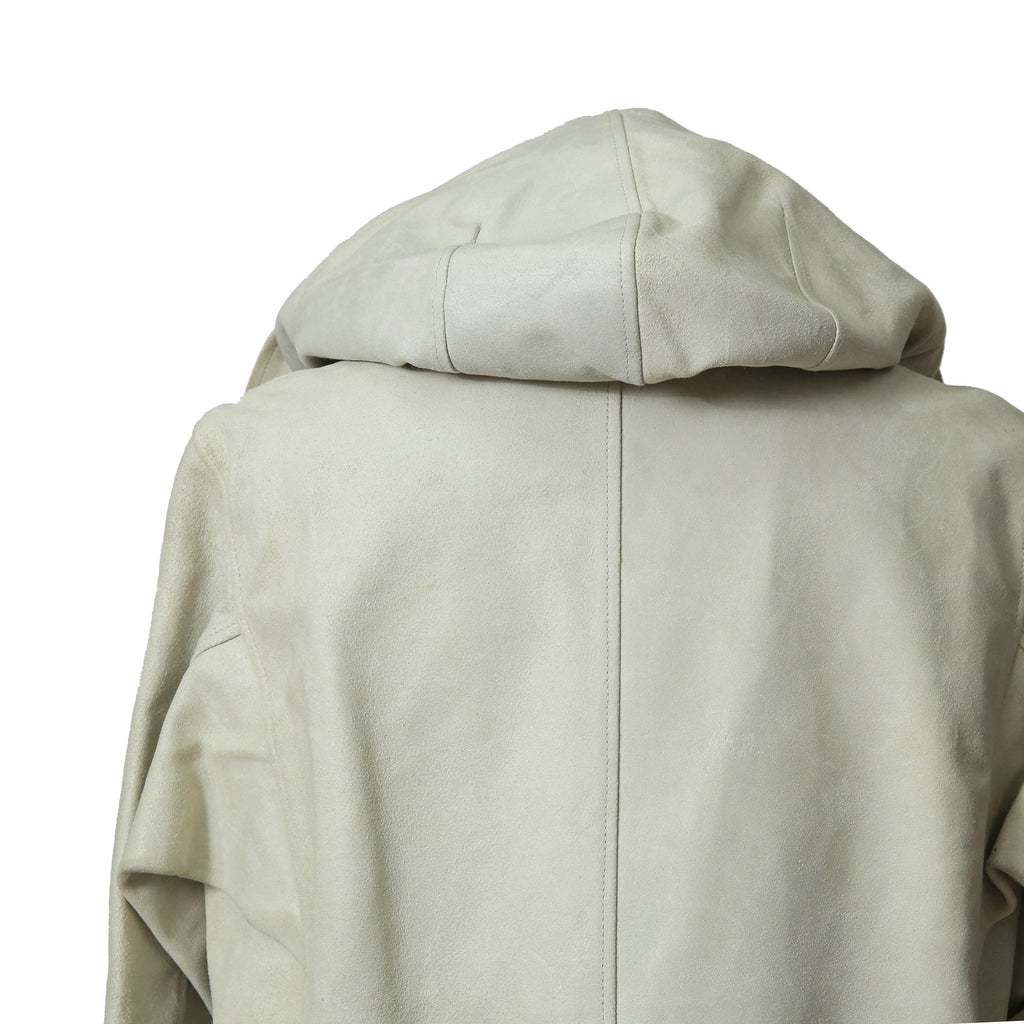 DEPTI ディープティ / 美品 2017-18 GUIDI HORSE / LEATHER HOODED COAT / size 46 (WHITE)