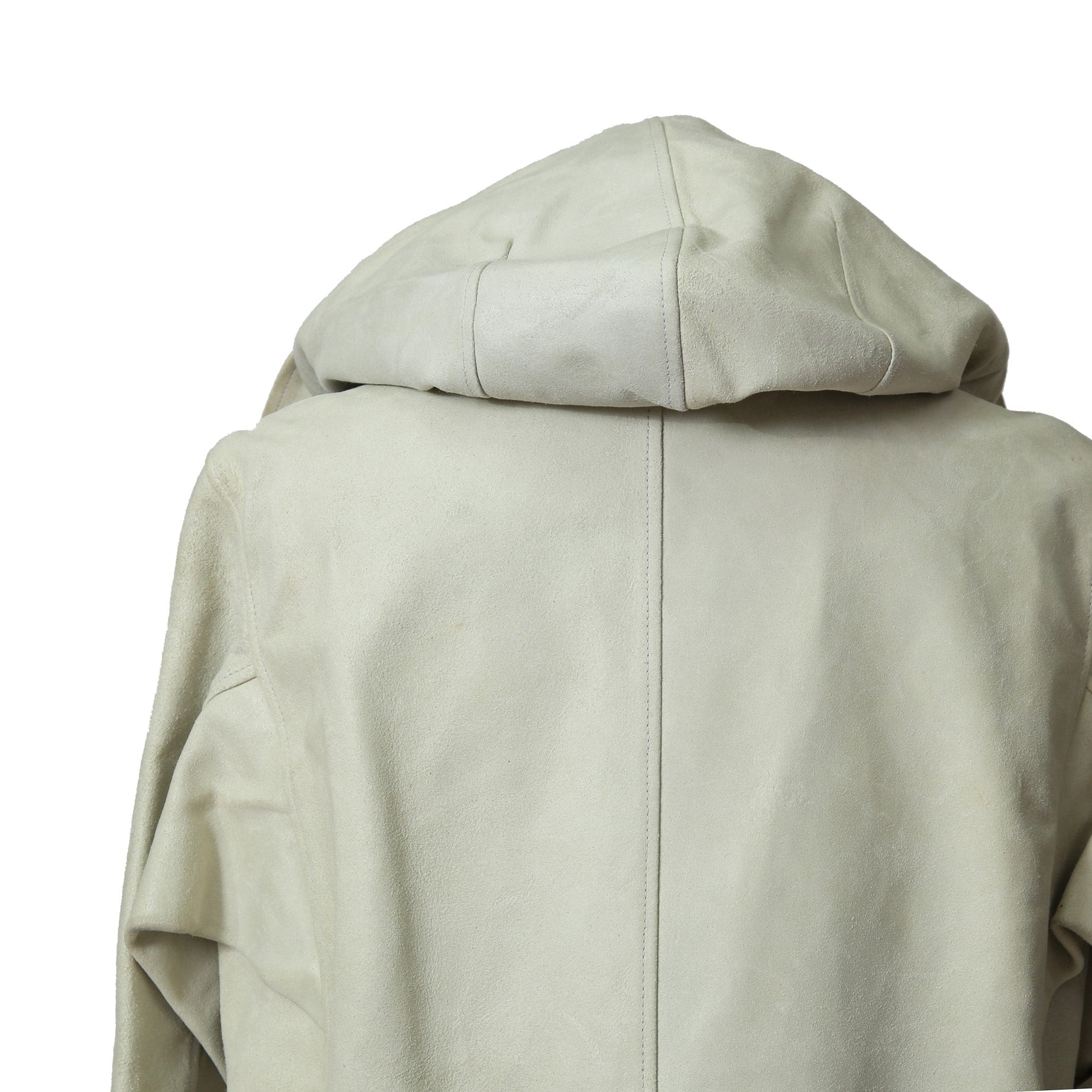 DEPTI ディープティ / 美品 2017-18 GUIDI HORSE / LEATHER HOODED COAT / size 46 (WHITE)