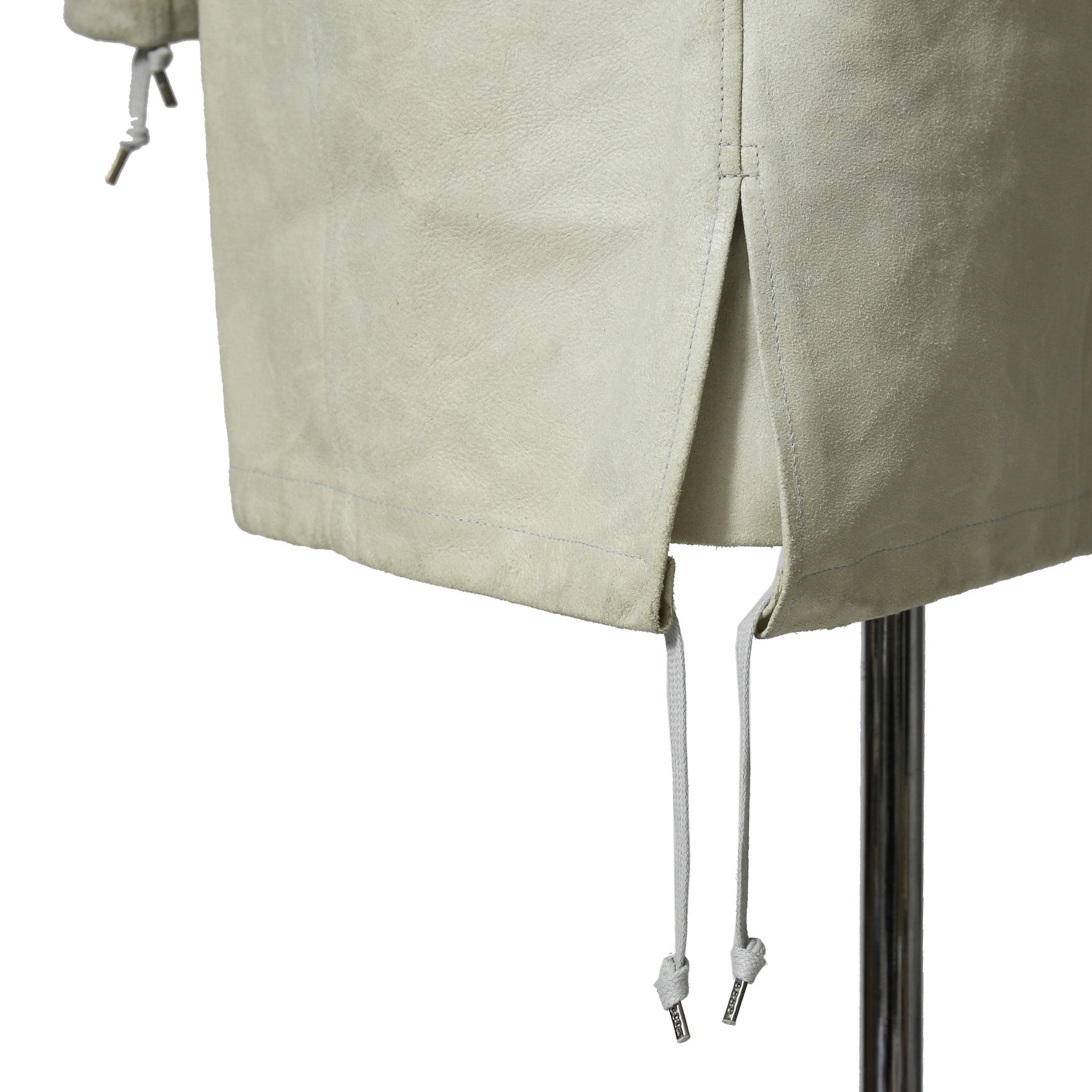 DEPTI ディープティ / 美品 2017-18 GUIDI HORSE / LEATHER HOODED COAT / size 46 (WHITE)