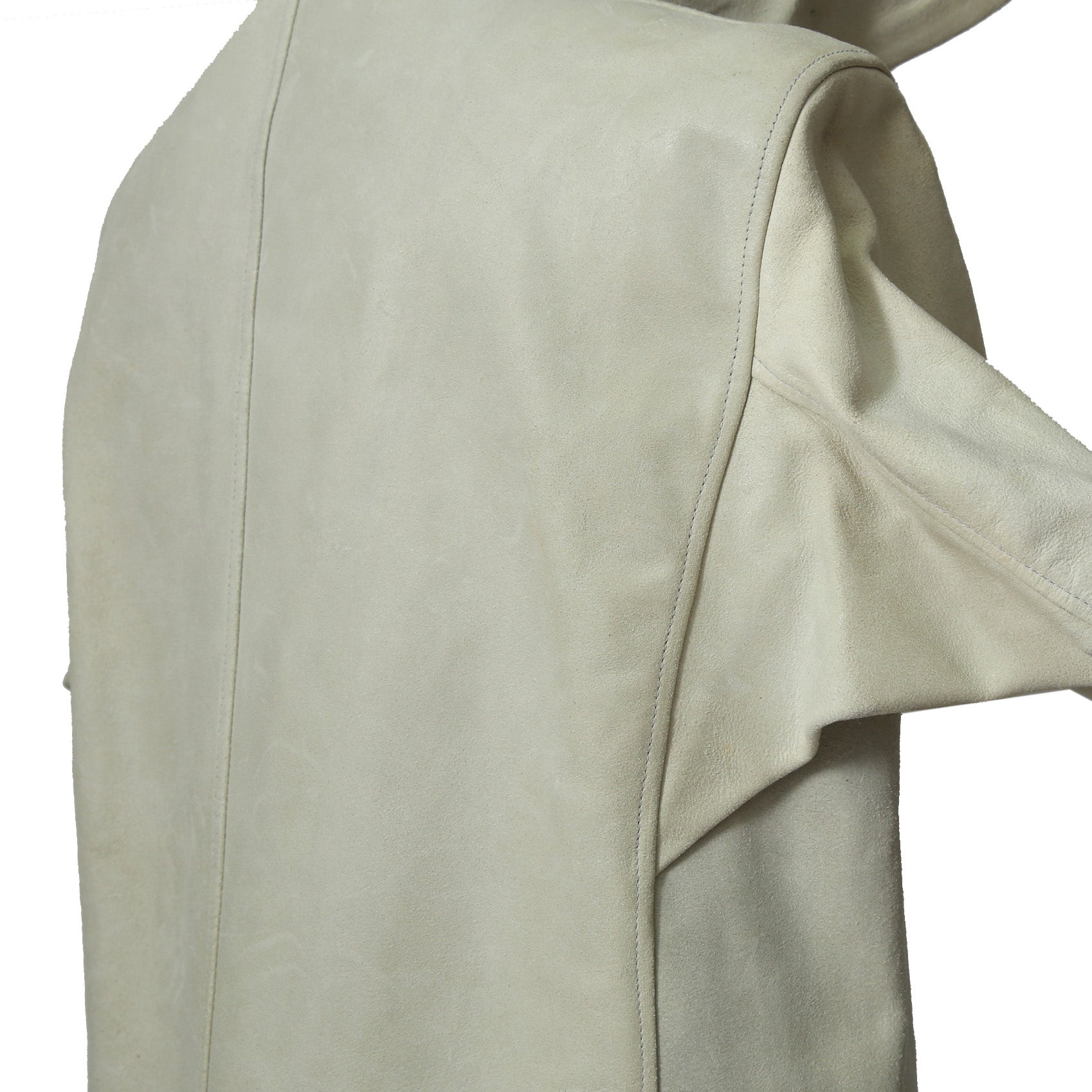 DEPTI ディープティ / 美品 2017-18 GUIDI HORSE / LEATHER HOODED COAT / size 46 (WHITE)