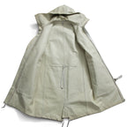 DEPTI ディープティ / 美品 2017-18 GUIDI HORSE / LEATHER HOODED COAT / size 46 (WHITE)