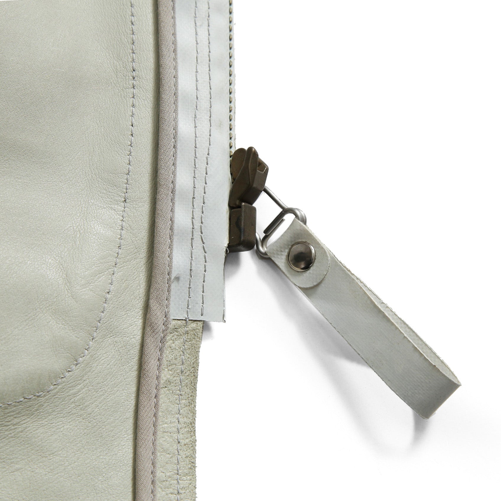 DEPTI ディープティ / 美品 2017-18 GUIDI HORSE / LEATHER HOODED COAT / size 46 (WHITE)