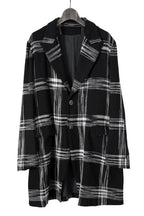 新品 NOUSAN ノウザン / 24AW johann long / peaked lapel semi long jacket/ size M (BLACK) ジャケット
