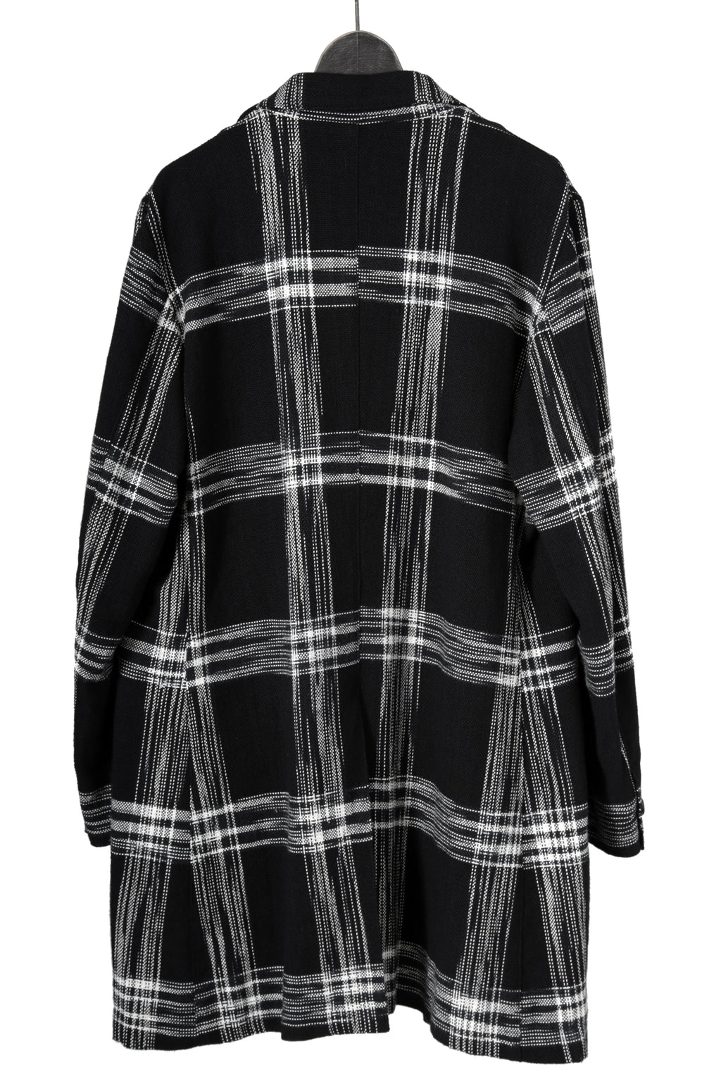新品 NOUSAN ノウザン / 24AW johann long / peaked lapel semi long jacket/ size M (BLACK) ジャケット