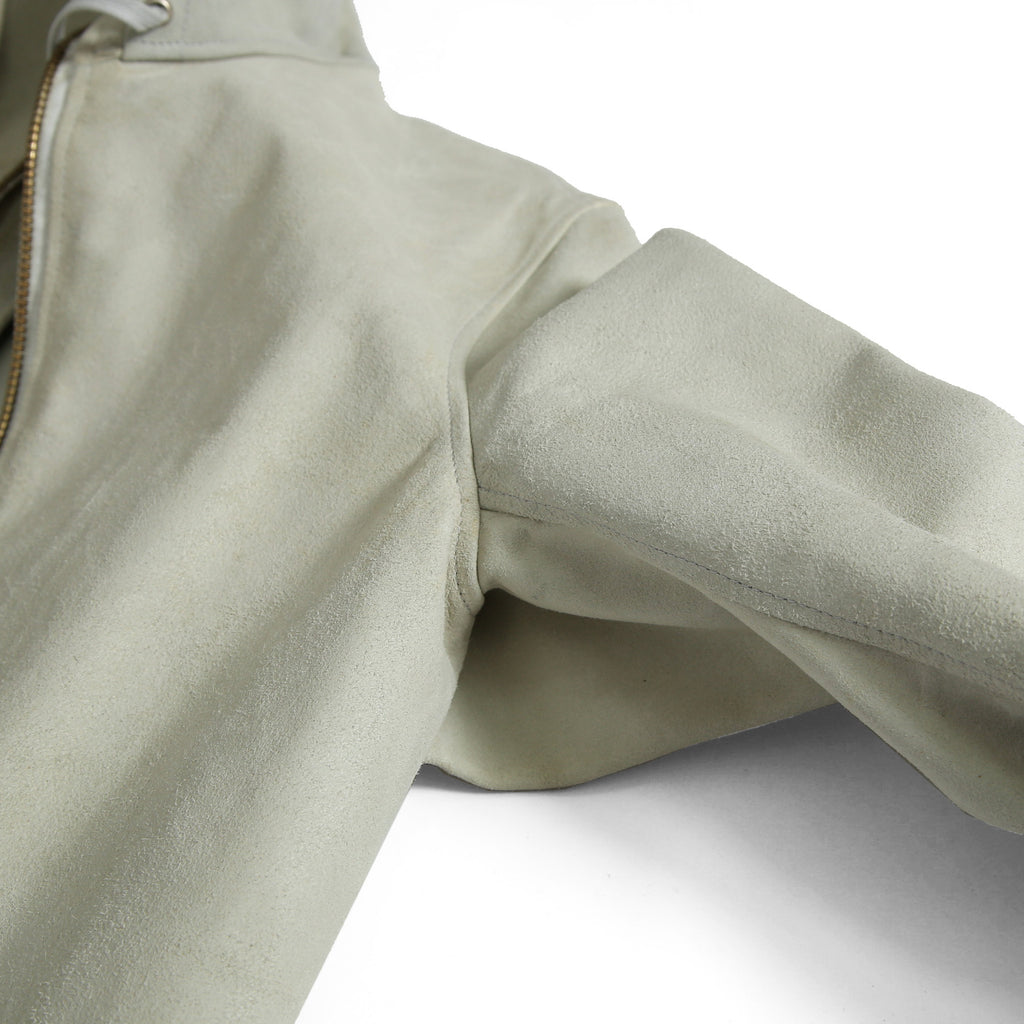 DEPTI ディープティ / 美品 2017-18 GUIDI HORSE / LEATHER HOODED COAT / size 46 (WHITE)