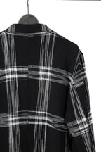 新品 NOUSAN ノウザン / 24AW johann long / peaked lapel semi long jacket/ size M (BLACK) ジャケット