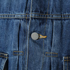 MASSTARD マスタード / 美品 DENNY デニムジャケット VINTAGE WASH  / size 2 (INDIGO)