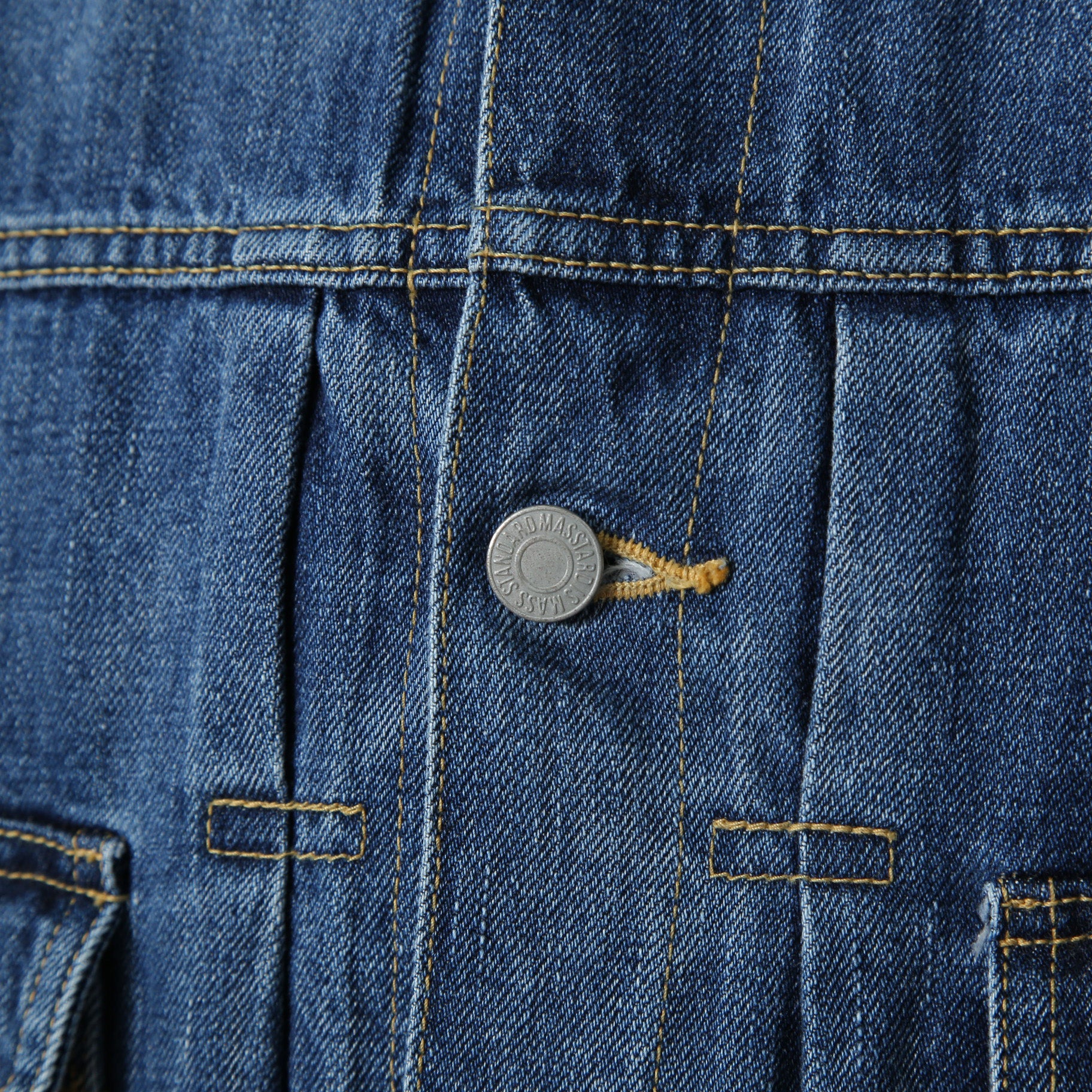 MASSTARD マスタード / 美品 DENNY デニムジャケット VINTAGE WASH  / size 2 (INDIGO)