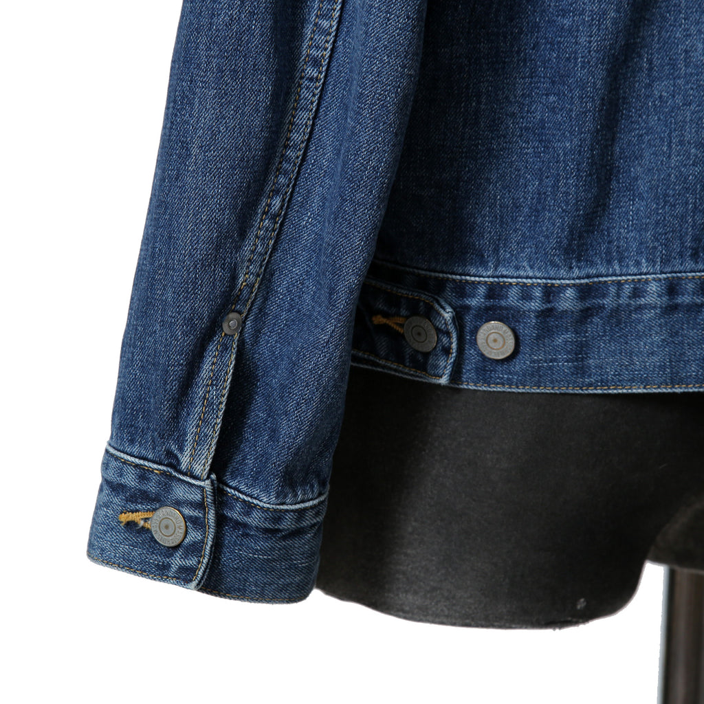 MASSTARD マスタード / 美品 DENNY デニムジャケット VINTAGE WASH  / size 2 (INDIGO)