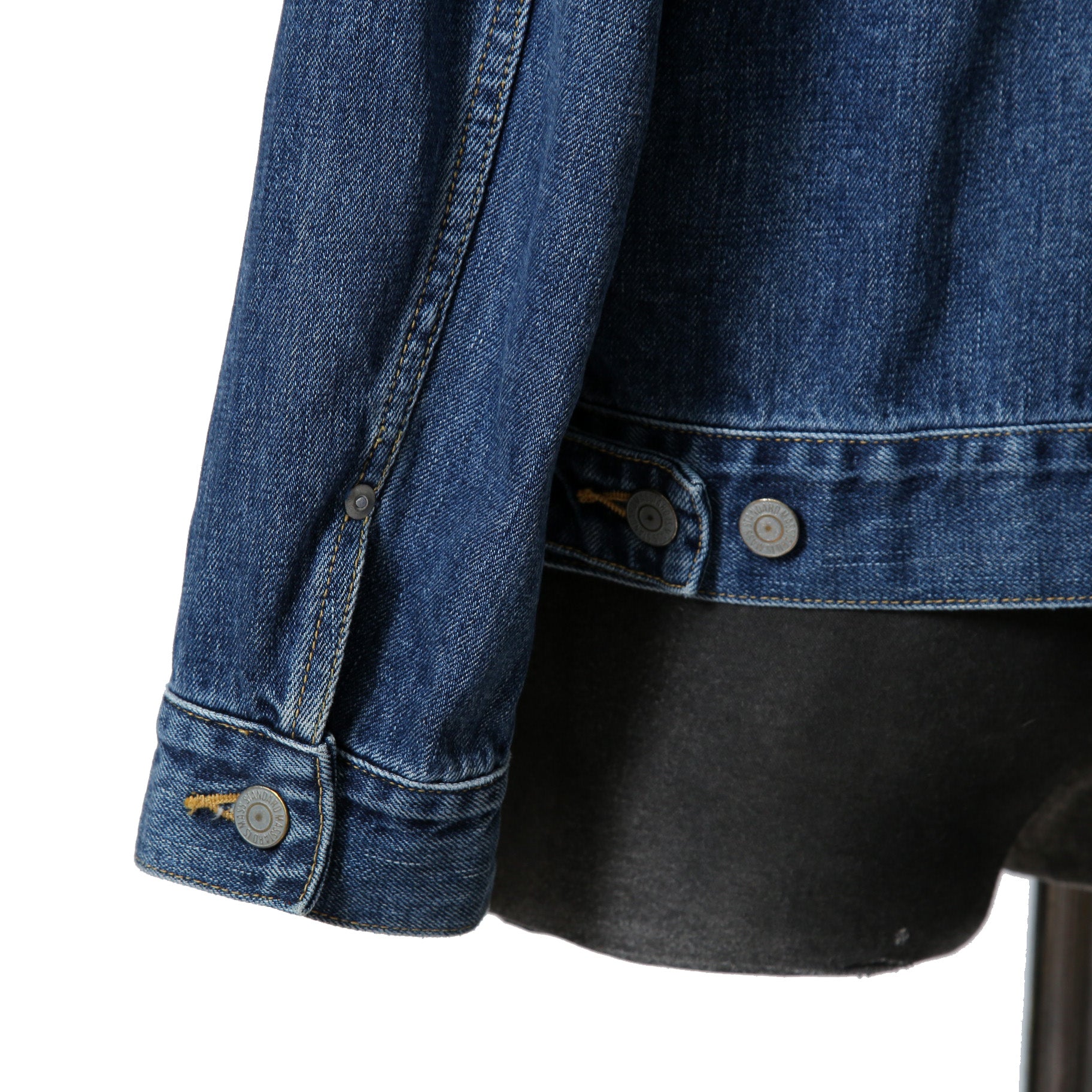 MASSTARD マスタード / 美品 DENNY デニムジャケット VINTAGE WASH  / size 2 (INDIGO)