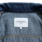 MASSTARD マスタード / 美品 DENNY デニムジャケット VINTAGE WASH  / size 2 (INDIGO)