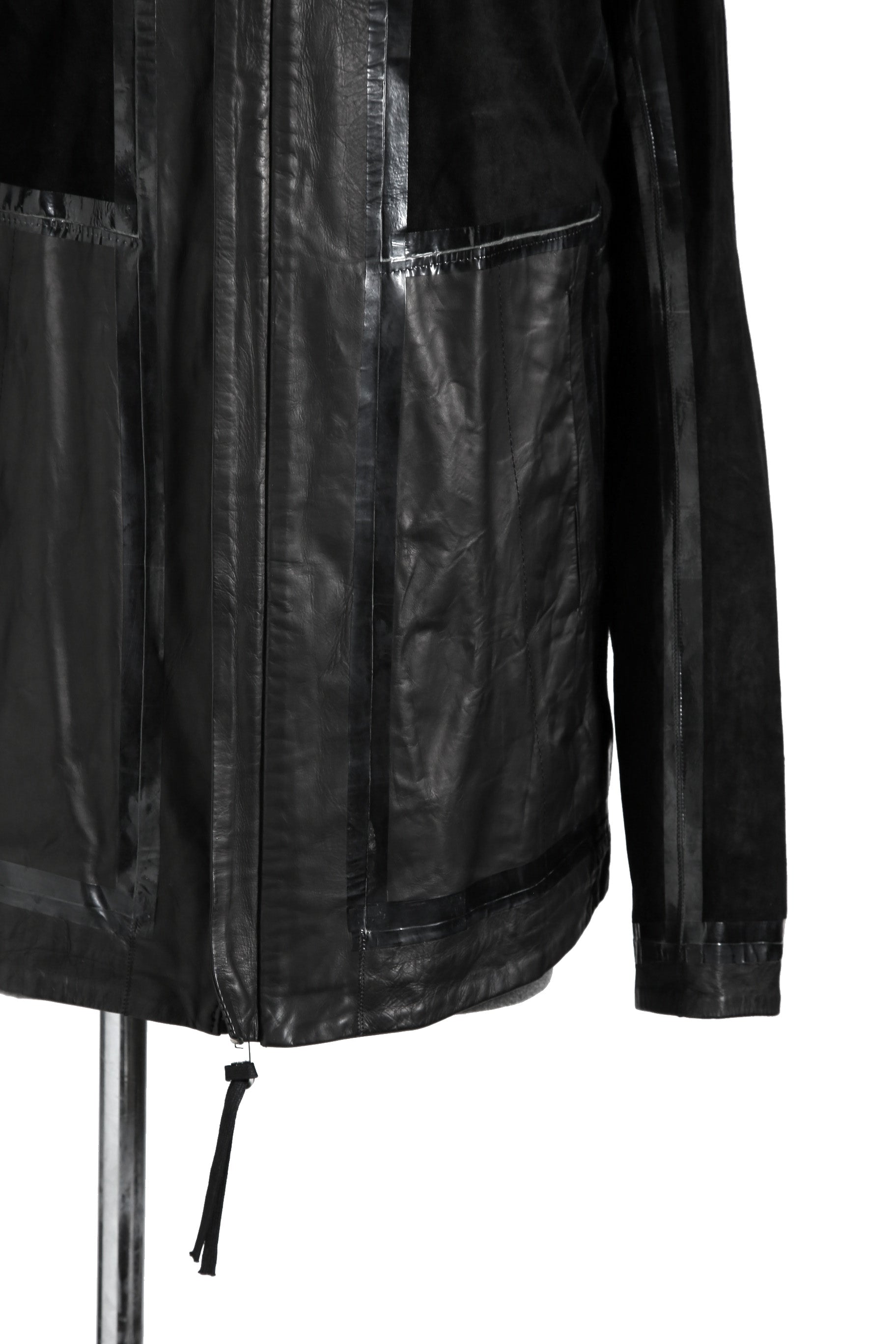 新品 BORIS BIDJAN SABERI / 20SS J1 Calf Reversible Leather Jacket / J1-FMM20009 / size M (BLACK) レザー ジャケット