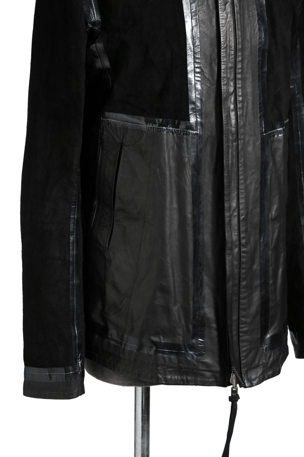 新品 BORIS BIDJAN SABERI / 20SS J1 Calf Reversible Leather Jacket / J1-FMM20009 / size M (BLACK) レザー ジャケット