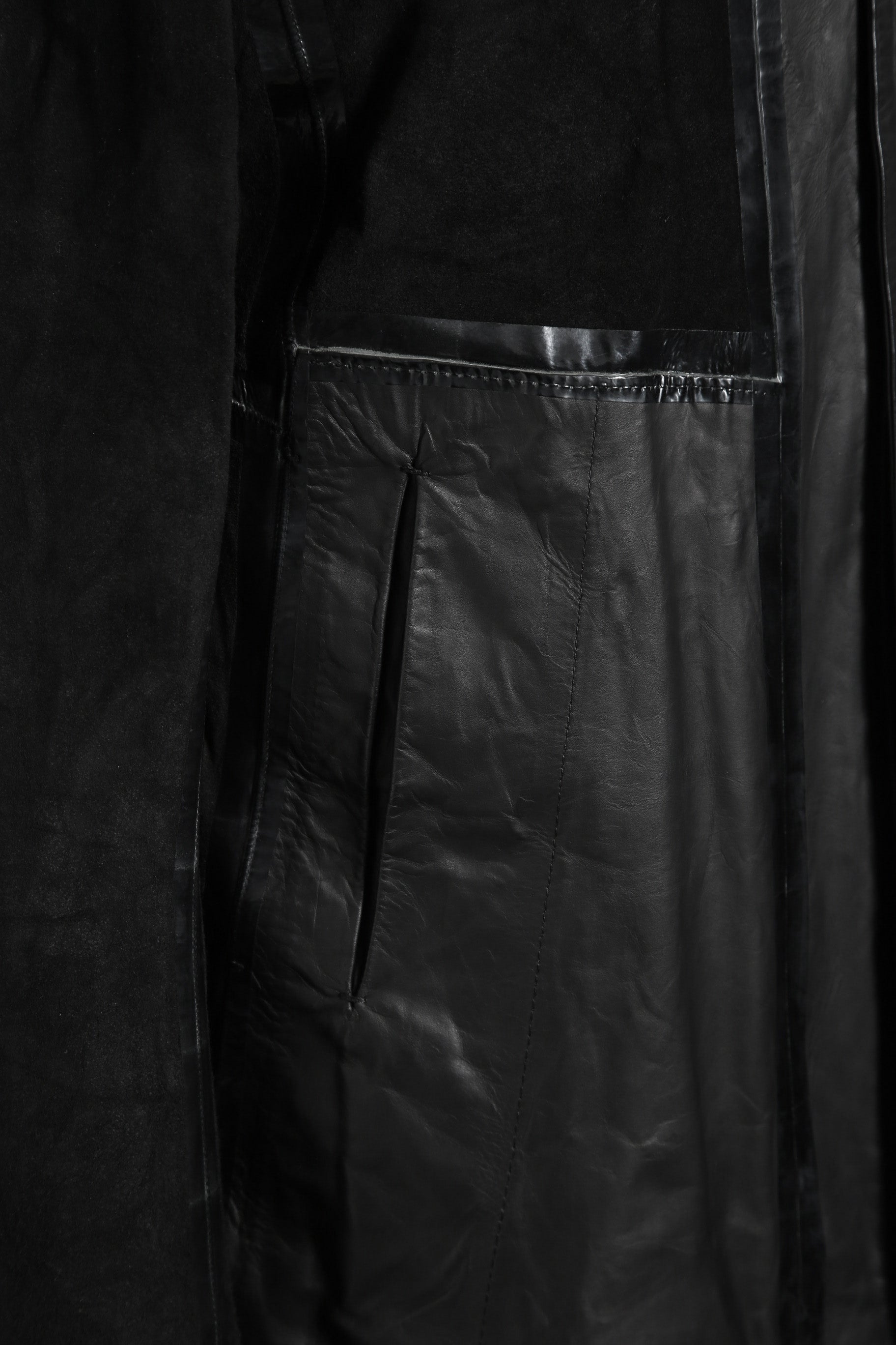 新品 BORIS BIDJAN SABERI / 20SS J1 Calf Reversible Leather Jacket / J1-FMM20009 / size M (BLACK) レザー ジャケット