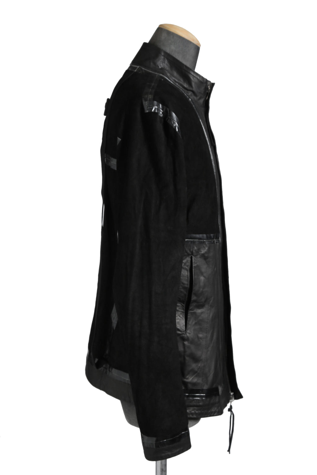 新品 BORIS BIDJAN SABERI / 20SS J1 Calf Reversible Leather Jacket / J1-FMM20009 / size M (BLACK) レザー ジャケット