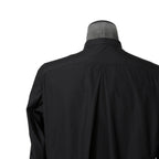 DEVOA デヴォア  / 23AW 美品 Mao Color Shirt 170/2 SUVIN cotton  / マオカラー 長袖シャツ / size 1 (BLACK)