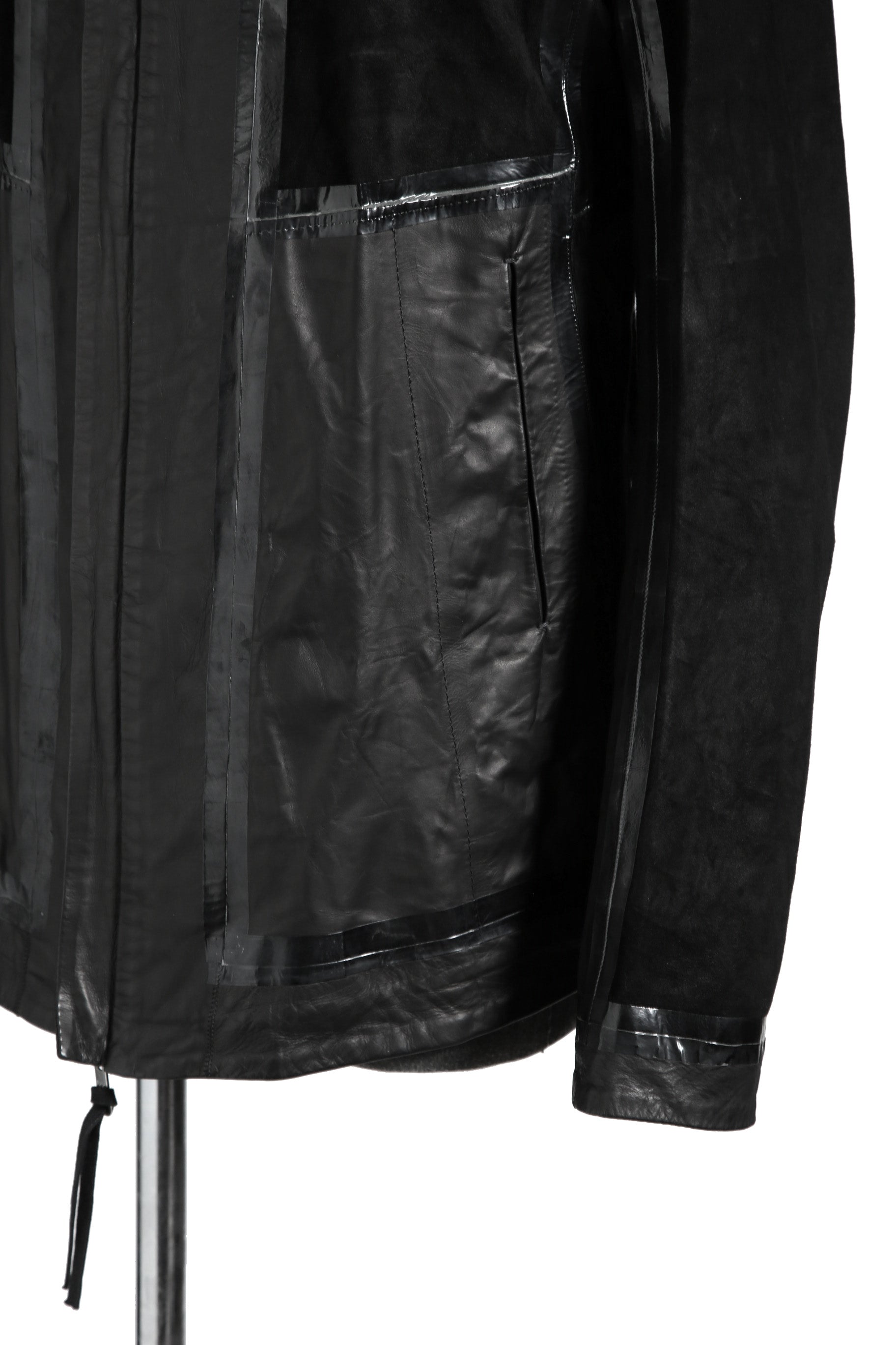 新品 BORIS BIDJAN SABERI / 20SS J1 Calf Reversible Leather Jacket / J1-FMM20009 / size M (BLACK) レザー ジャケット
