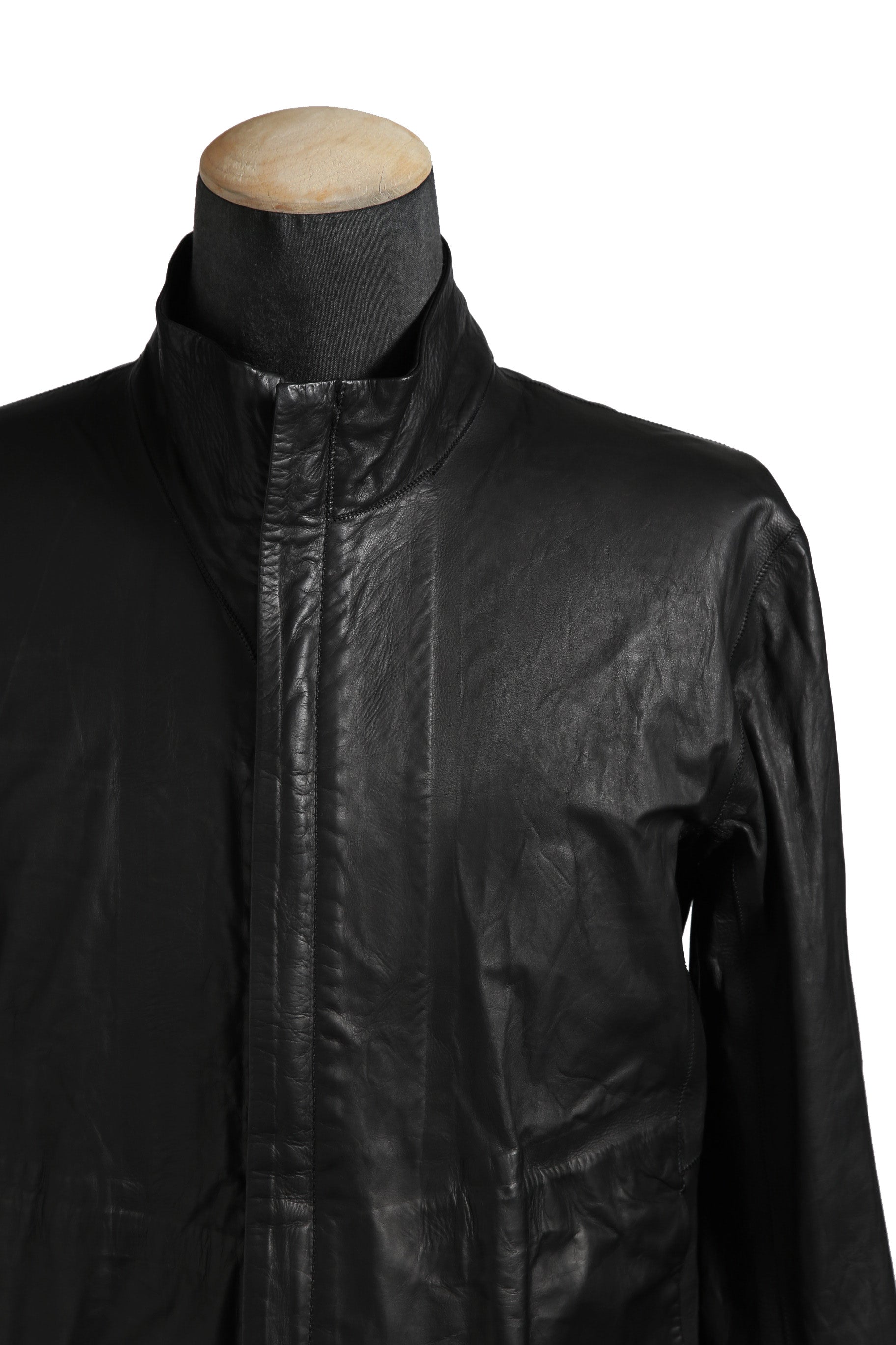 新品 BORIS BIDJAN SABERI / 20SS J1 Calf Reversible Leather Jacket / J1-FMM20009 / size M (BLACK) レザー ジャケット