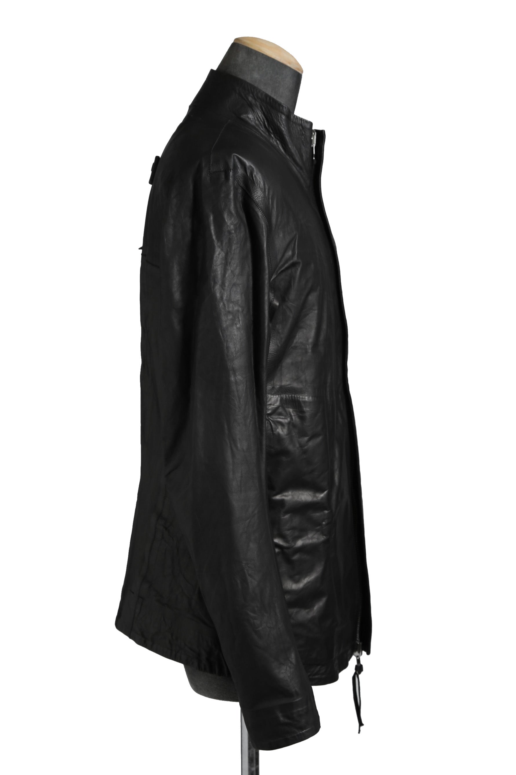 新品 BORIS BIDJAN SABERI / 20SS J1 Calf Reversible Leather Jacket / J1-FMM20009 / size M (BLACK) レザー ジャケット