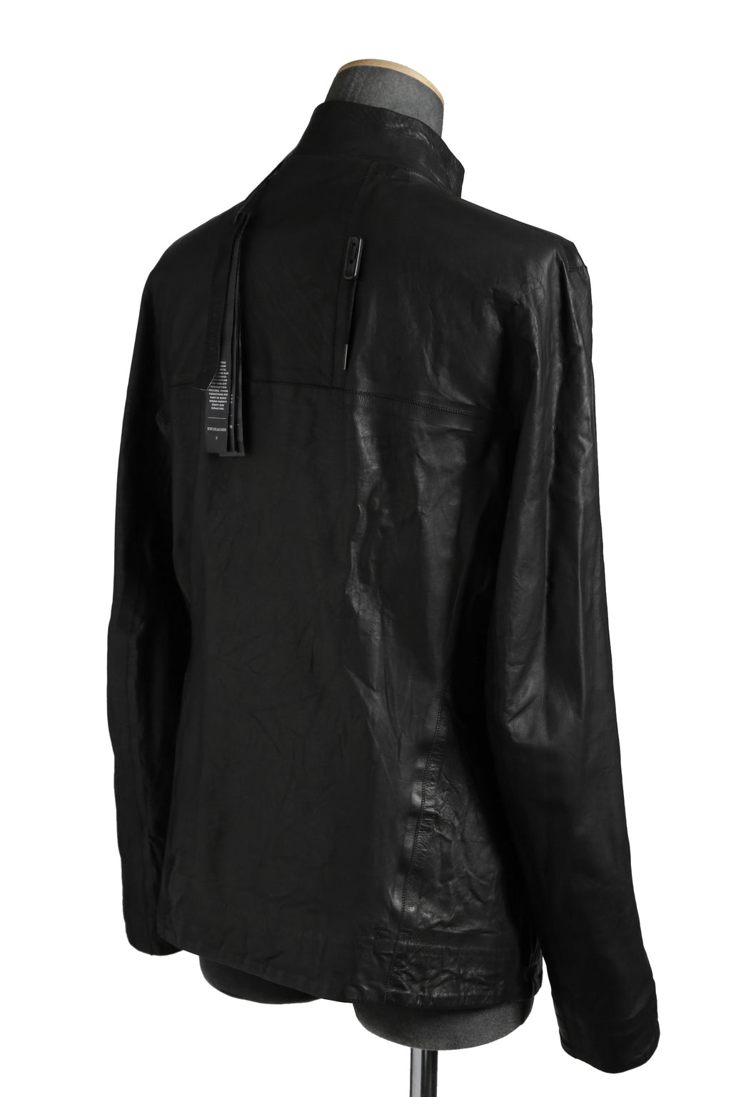 新品 BORIS BIDJAN SABERI / 20SS J1 Calf Reversible Leather Jacket / J1-FMM20009 / size M (BLACK) レザー ジャケット