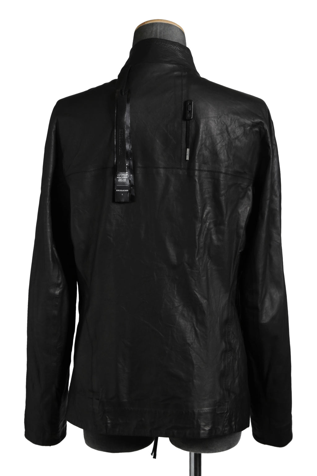 新品 BORIS BIDJAN SABERI / 20SS J1 Calf Reversible Leather Jacket / J1-FMM20009 / size M (BLACK) レザー ジャケット