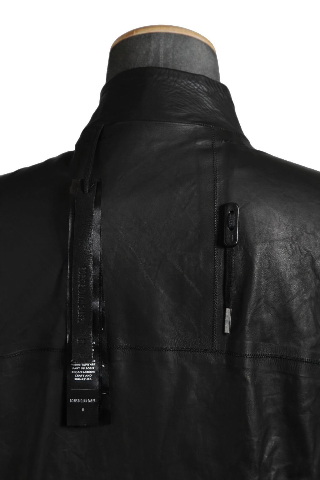 新品 BORIS BIDJAN SABERI / 20SS J1 Calf Reversible Leather Jacket / J1-FMM20009 / size M (BLACK) レザー ジャケット