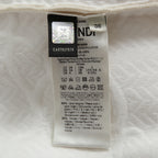 FENDI フェンディ /  21AW FFカリグラフィー ズッカ / ニット カーディガン / ウールカシミヤ / FZC888 AHE9 / size 38 (クリーム)  レディース