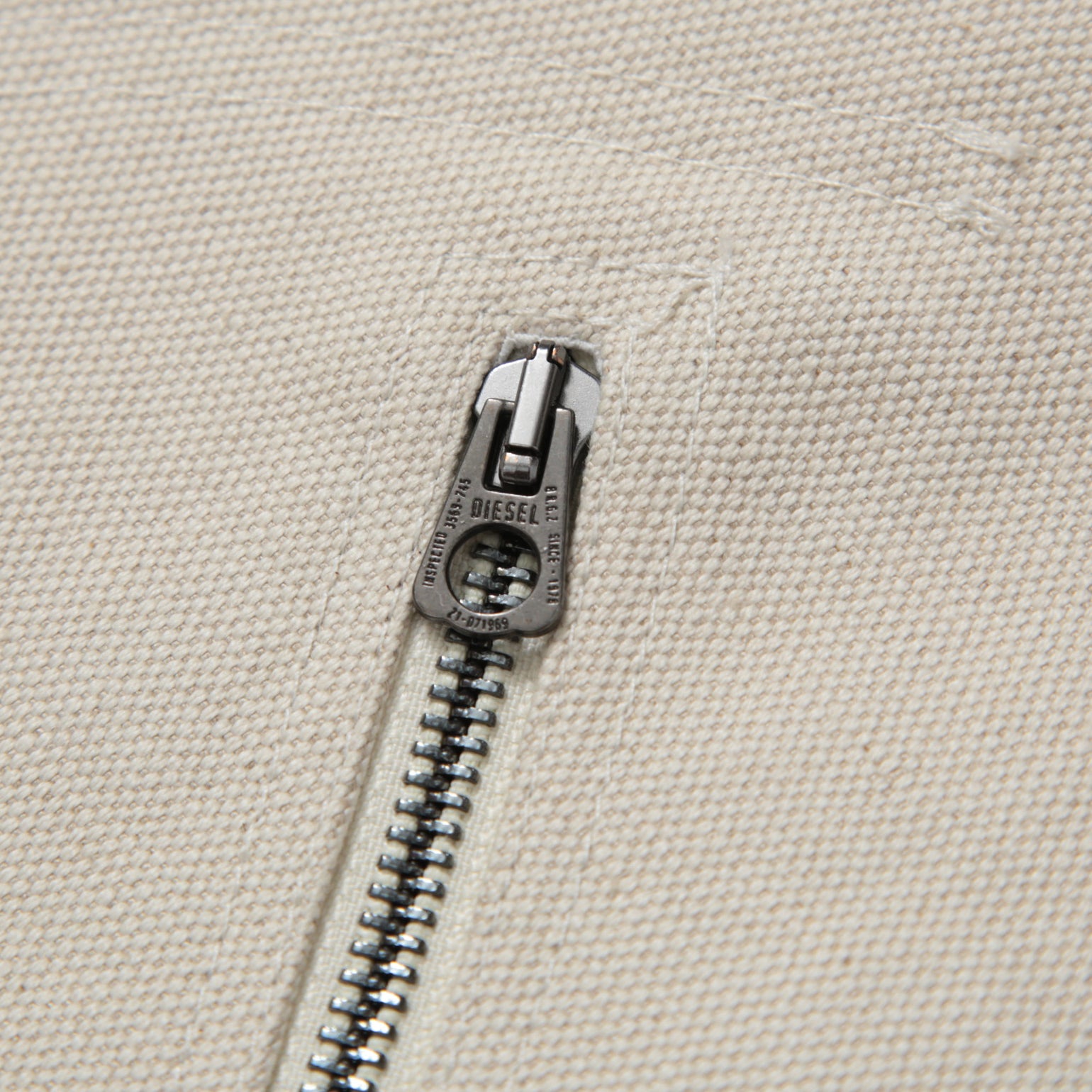 新品 現行デザイン DIESEL ディーゼル / オーバーサイズ PVCコーティング リバーシブル ジャケット J-Film-Rev size S 黒 コットン リネン DIESEL