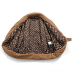 極上品 Louis Vuitton ルイヴィトン / 23年クルーズコレクション "look 4" / キャメルヘア パール コクーン ショートコート  / モノグラム裏地 / 1AAL1B / size 36 (キャメル)