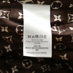 極上品 Louis Vuitton ルイヴィトン / 23年クルーズコレクション "look 4" / キャメルヘア パール コクーン ショートコート  / モノグラム裏地 / 1AAL1B / size 36 (キャメル)