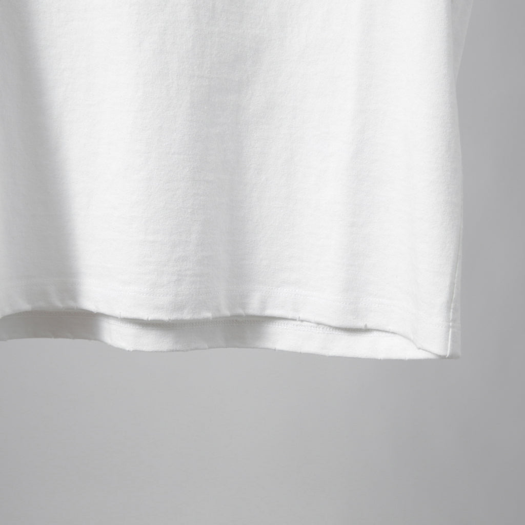 美品 フェンディ FEDNI by MARC JACOBS / コットン プリント Tシャツ / size M (WHITE) F57950 AXBH マークジェイコブス