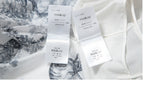 25年 新作 定価68万 美品 Christian Dior ディオール / ミディ シャツ ドレス / トワル ドゥ ジュイ / コットンモスリン / size 40 WHITE