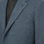 Loro Piana ロロピアーナ / 美品 SWEATER JACKET NOVALIS /  FAD2474 / カシミア ジャージ ジャケット / size 46 (BLUE)