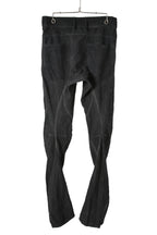 美品 D.HYGEN ディーハイゲン / 22SS Cotton Linen Stretch Denim Overlock Twist Curve Slim Pants / size 2 (SUMI BLACK) パンツ