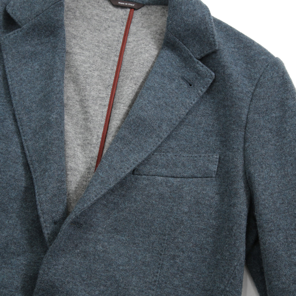 Loro Piana ロロピアーナ / 美品 SWEATER JACKET NOVALIS /  FAD2474 / カシミア ジャージ ジャケット / size 46 (BLUE)